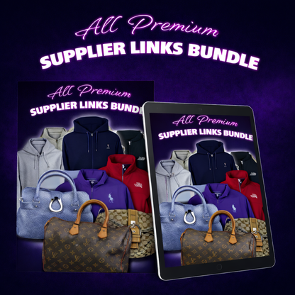 All Premium Supplier Links Bundle