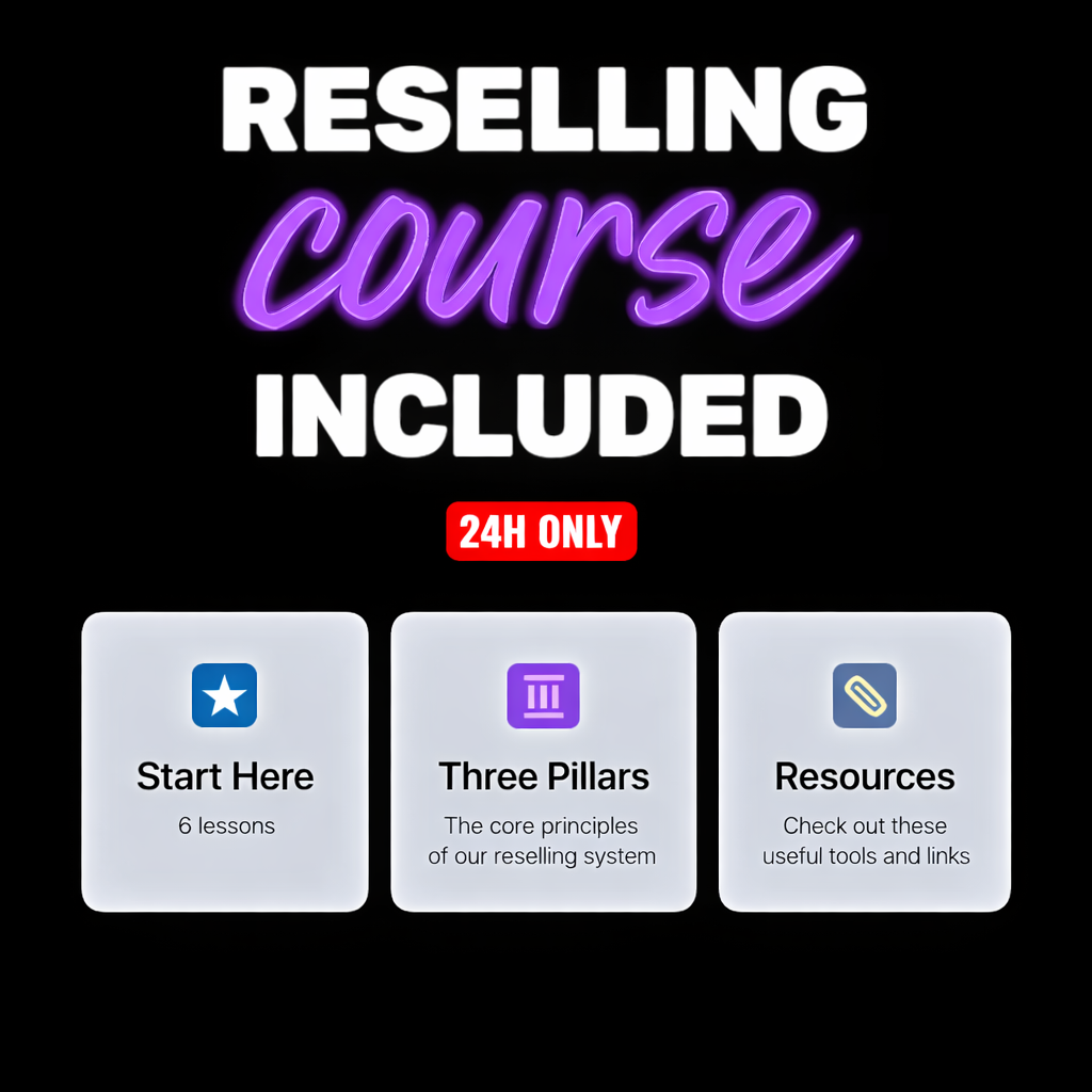 Full Reselling Guide